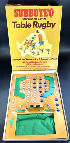 Subbuteo set rugby tavolo - subbuteo,