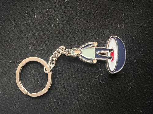 Pretty green keyring rare - green,